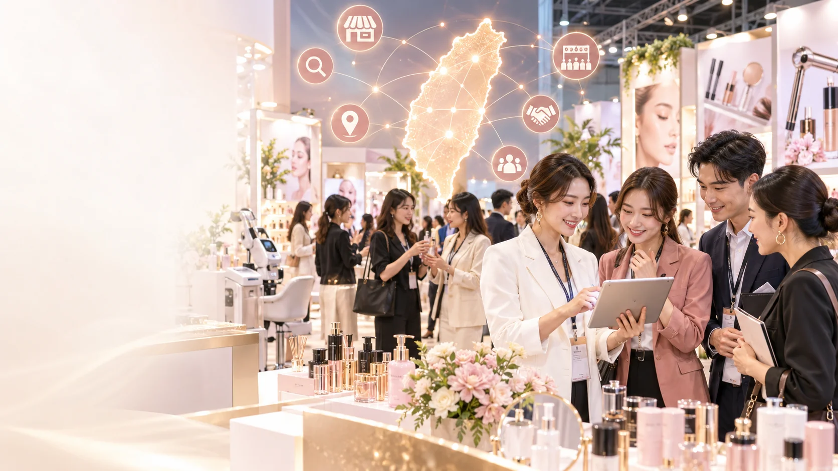 AI美業入口網:一站整合台灣美容品牌、展會與店家媒合平台 AI美業入口網:一站整合台灣美容品牌、展會與店家媒合平台