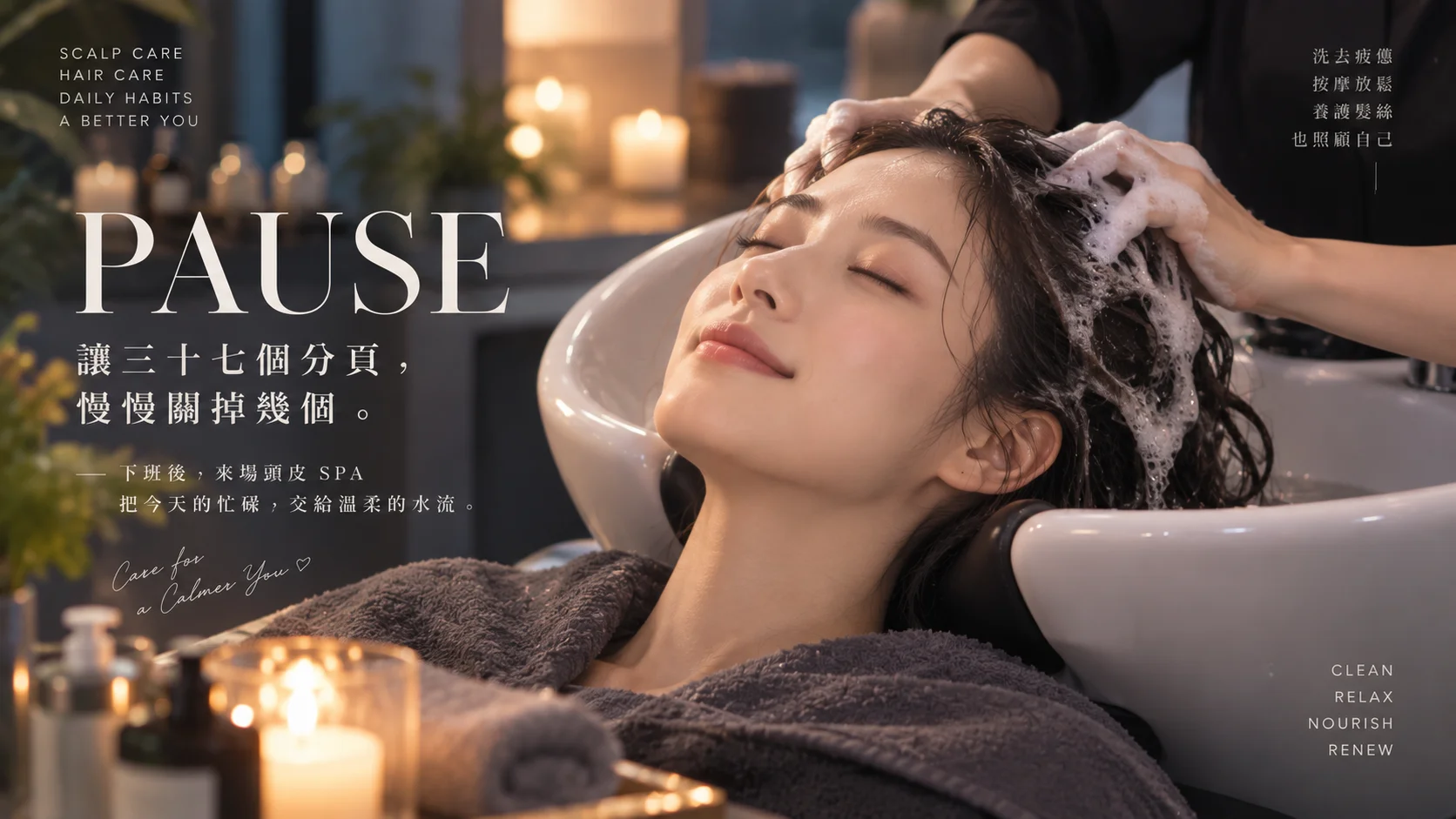下班後來場頭皮 SPA：洗髮、按摩、養護到底都在做什麼？
