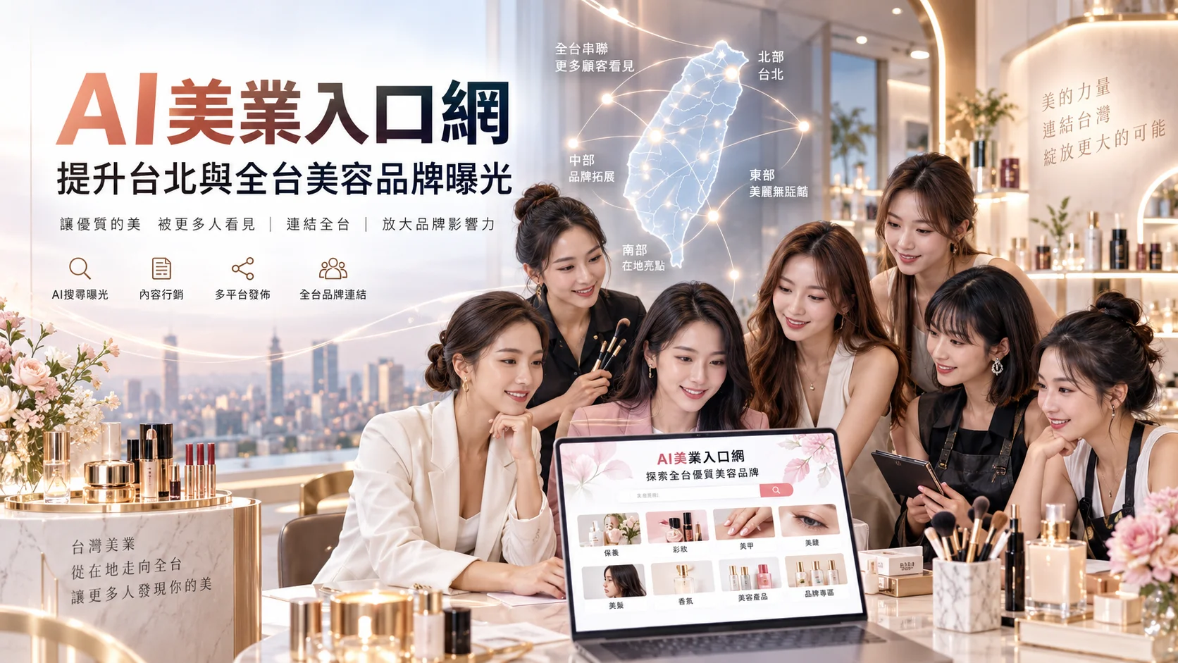 AI美業入口網：提升台北與全台美容品牌曝光的實務方案（含3步操作）