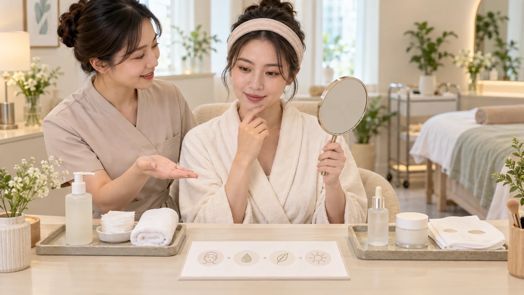做臉課程怎麼選？從清潔、保濕到日常保養需求，預約前先看懂服務差異